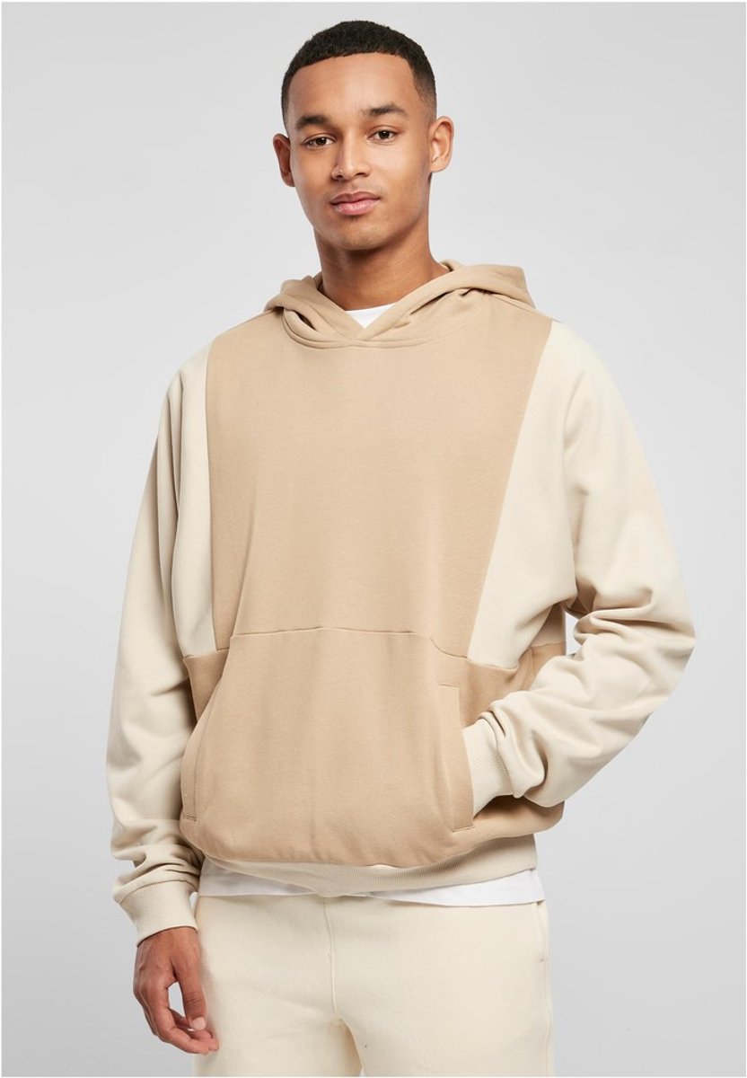 Urban Classics Cut On Sleeve Hoodie/trui M Beige