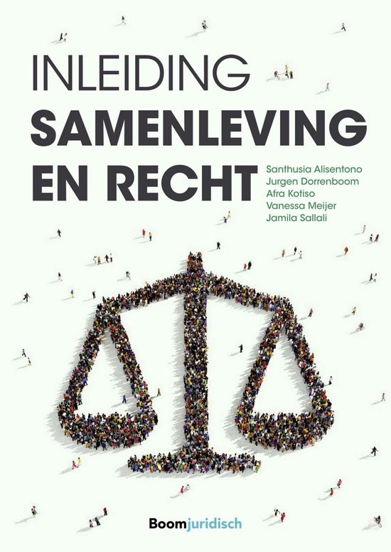 Inleiding samenleving en recht - cover
