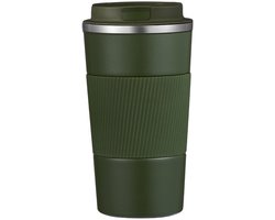 Thermobeker-Isolatie-RVS-Travel-Mok-Uitlaufsicher-Groen