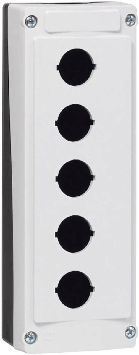 BACO LBX0500 224205 5 inbouwplaatsen (l x b x h) 206 x 74 x 47.9 mm Grijs, Zwart 1 stuk(s)