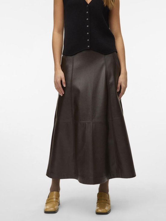 VERO MODA - VMOLIVE HW JUPE CHEVILLE ENDUITE PRM - Femme - Jupes