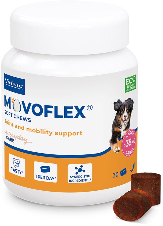 Movoflex Soft Chews M - 15-35 kg - 30 stuks