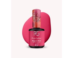 Pink Gellac - 437 Magenta Muse Gellak Vernis à ongles 15ml - Manucure pour ongles en gel - Vernis à ongles gel - Édition Valentine - Ongles en gel