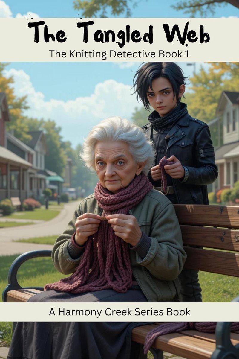 Omslag van The Knitting Detective 1 - The Tangled Web