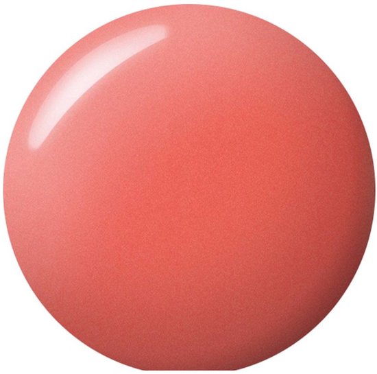 Koraaloranje nagellak met glans.