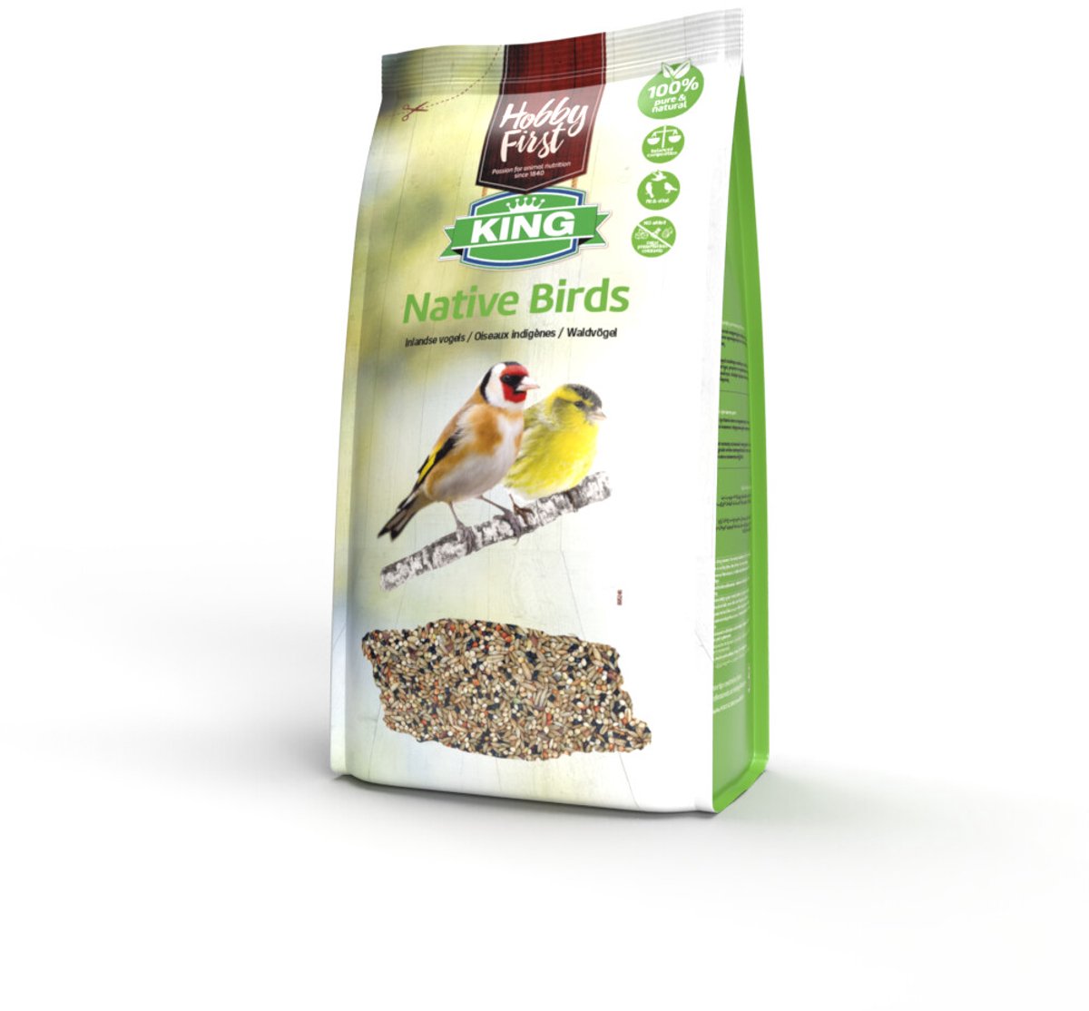 HobbyFirst King Inlandse Vogels - 4 kg