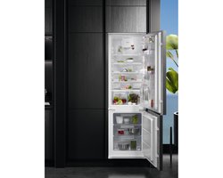 AEG OSC5D181ES - Inbouw koel-vriescombinatie - Sleepdeur - 196 l Koeler - 73 l Vriezer - Ingebouwd - 34 dB