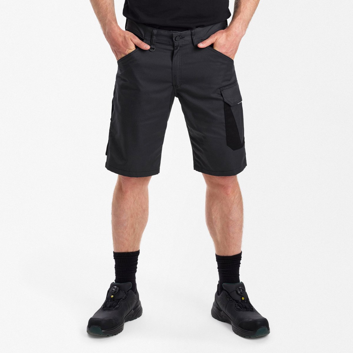 Engel Venture werkshorts 6520-154 - Anthracite Grey / Black - 46