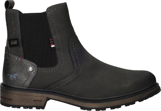 Bottines Chelsea Mustang - Homme - Zwart - Pointure : 42
