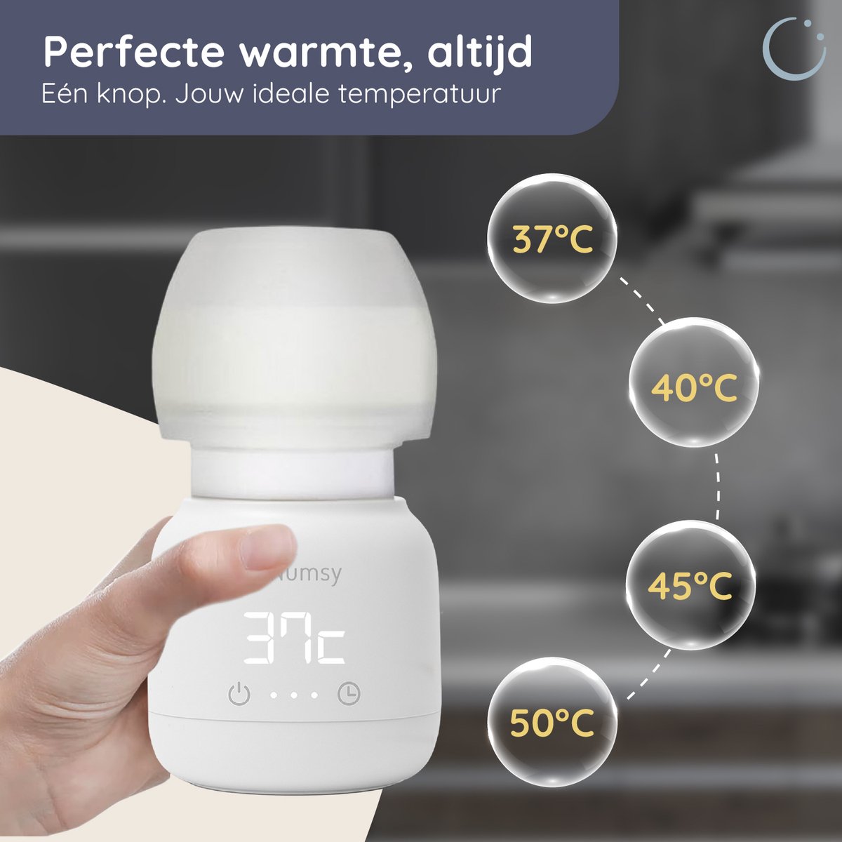 Numsy Velmi Draagbare Flessenwarmer thumbnail 5