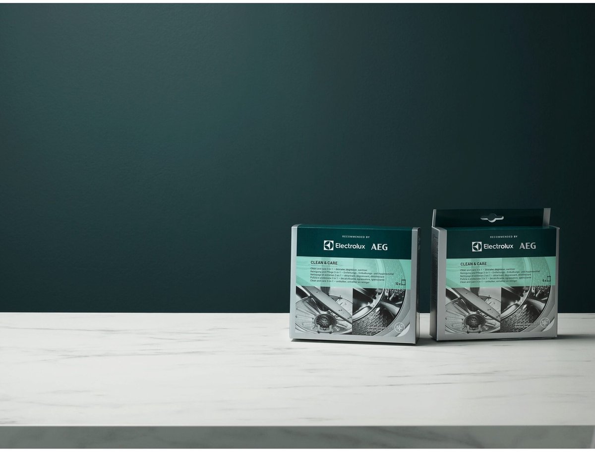 Electrolux M2GCP601 Clean and Care - 3 in 1 reiniger - reinigen en onderhoud - ontkalker, ontvetter en reiniger - geschikt voor wasmachines & vaatwassers - 6 zakjes goed voor een half jaar — afbeelding 5