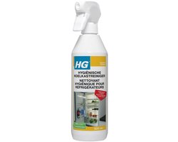 1 x HG - Hygiënische Koelkastreiniger - Reinigt Snel & Streeploos - 500 ml - Koelkast Reinigen - Koelkast Reinigingsmiddel - Hygiënische Koelkastreiniger - Koelkast Reinigen Zonder Afspoelen - Koelkast Reinigen Snel