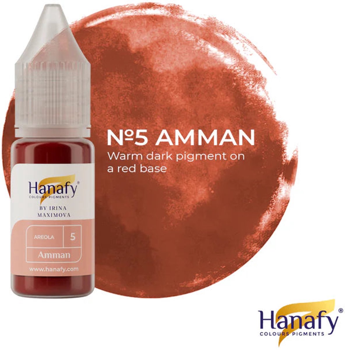 Hanafy Pigment for Areola No.5 – Amman