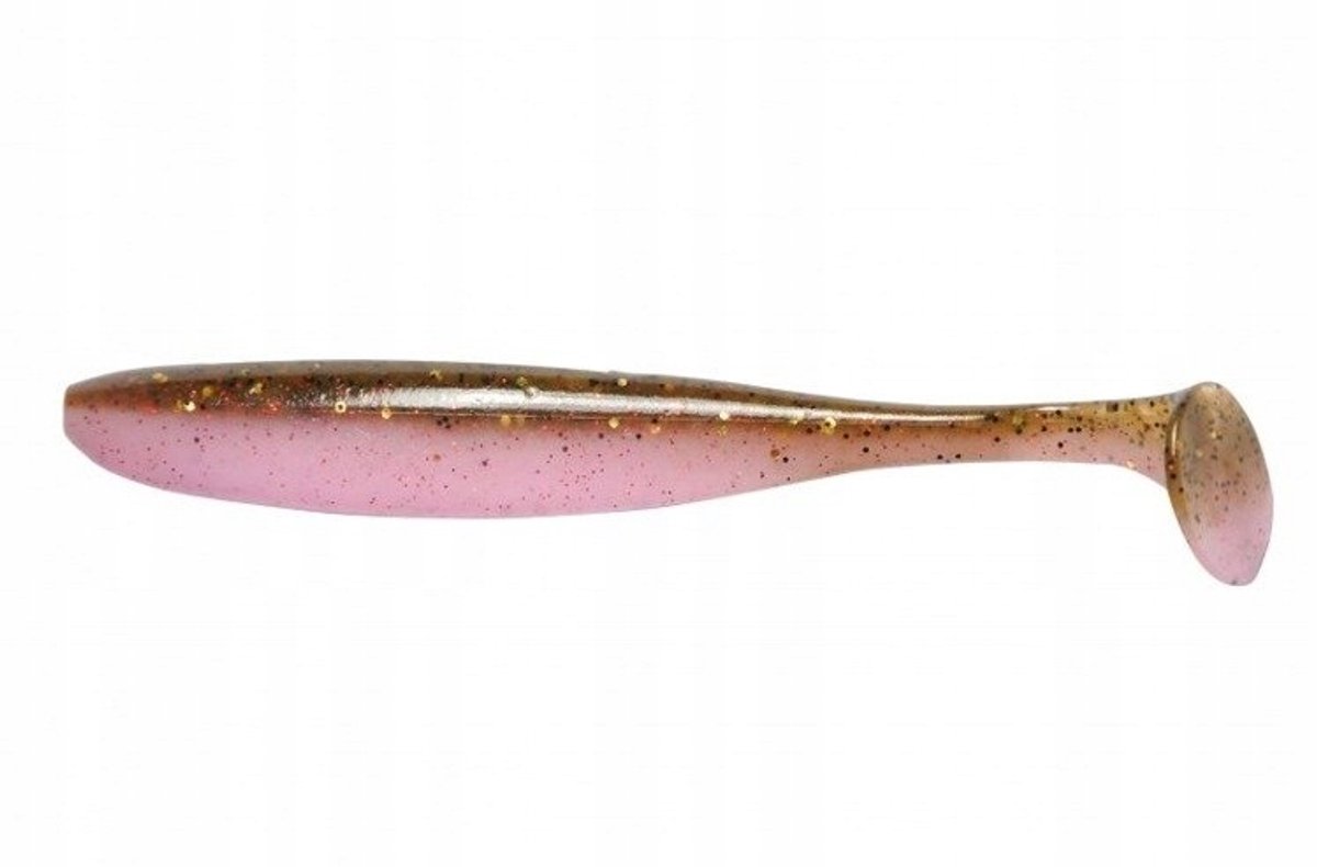 Keitech Easy Shiner 3" LT Green Pumpkin Pink - Zachte Kunstaas