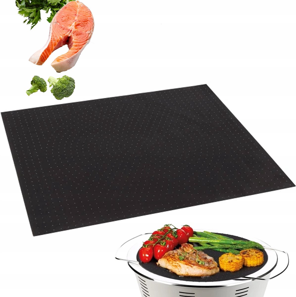 Tescoma Grillfolie Non-Stick 40x36 cm - Grillen Zonder Aanbakken