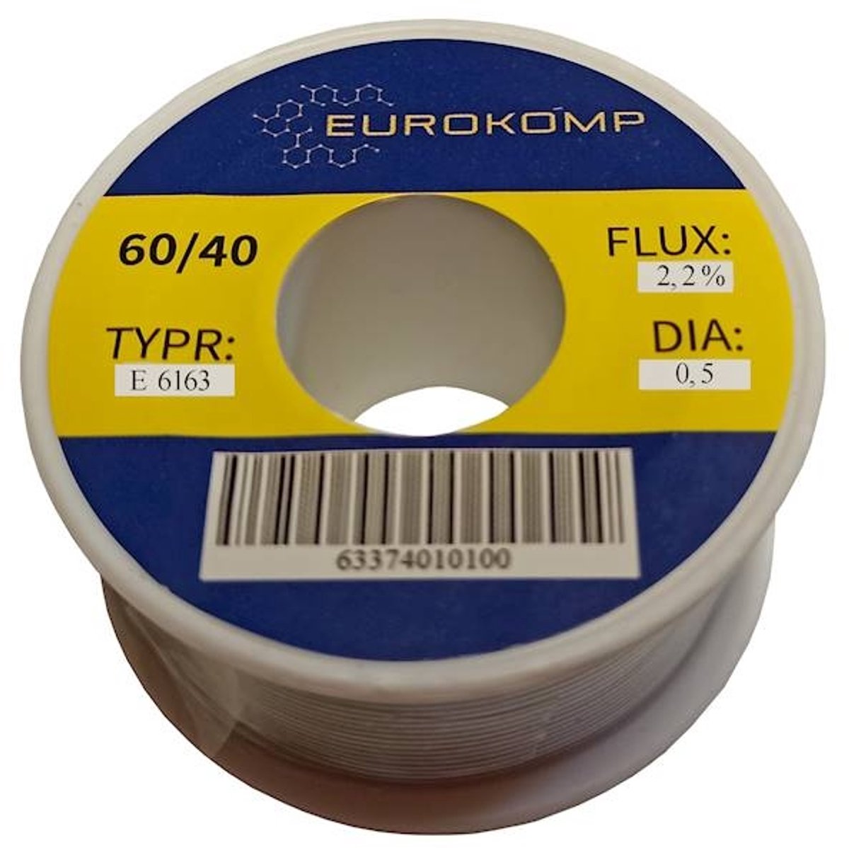 Soldeerdraad S-SN60Pb40 100g 0,5mm met Flux
