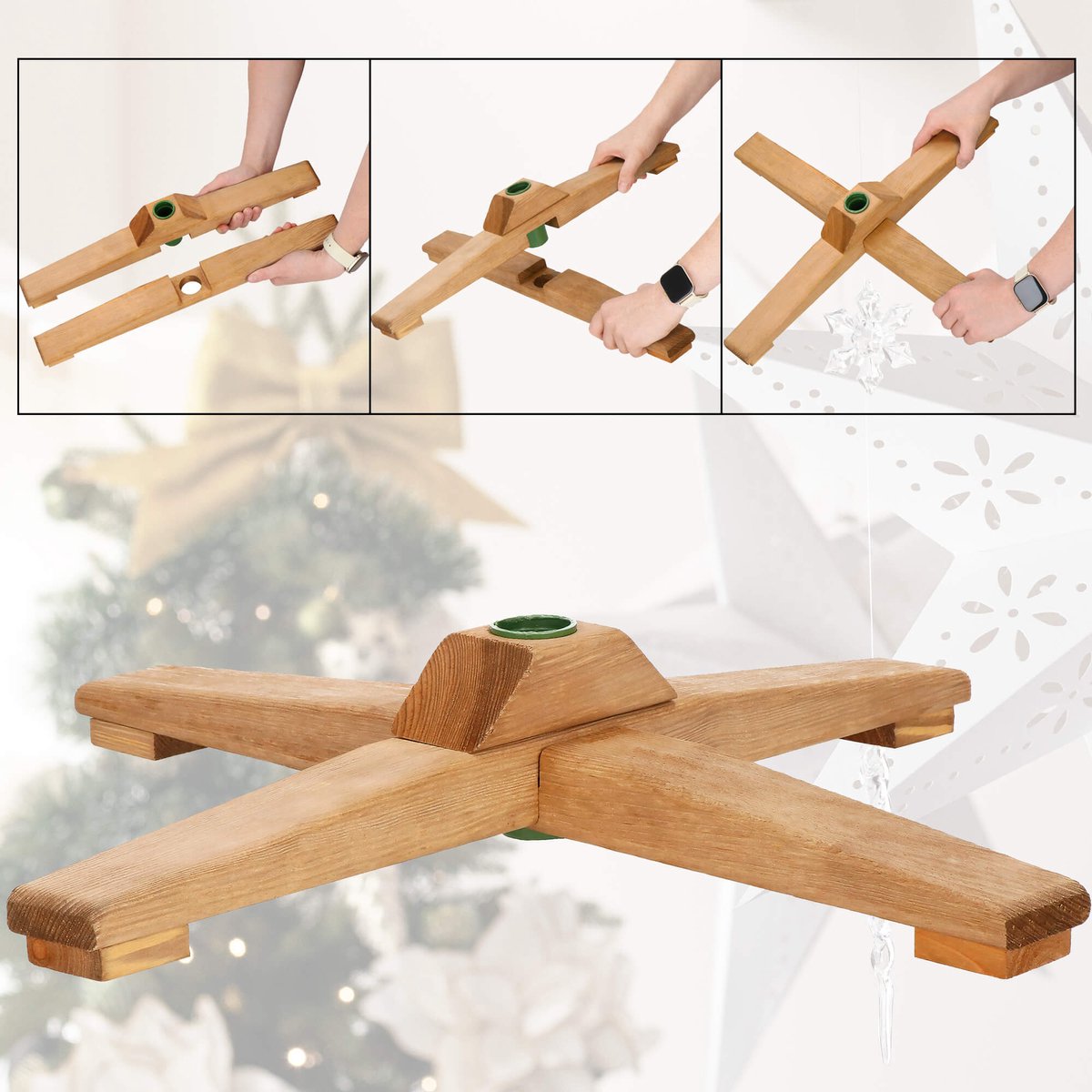 Royal Trees® Kunstkerstboom - Premium Himalayan - Inclusief Opbergtas - 310 Takken - 150 CM – foto 7