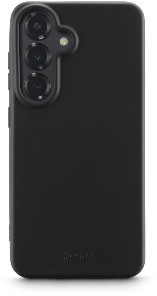 Hama hoesje geschikt voor Galaxt S25 Plus - Fantastic Feel cover - Zwart