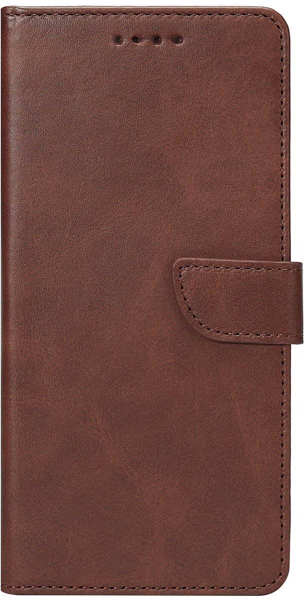Rixus Bookcase For Apple iPhone 17 Pro Max Brown