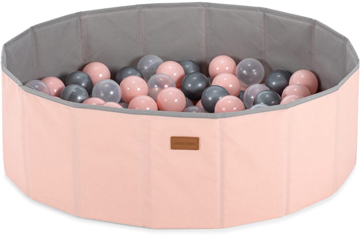 Asir ballenbak voor baby’s - Roze – 150 ballen - 80 x 80 x 26 cm