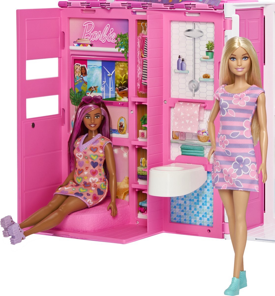 Barbie 65 jaar Vakantiehuis - Barbiepop - Poppenhuis — afbeelding 10