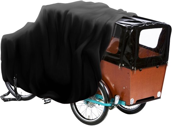 CARGO bakfietshoes van DS COVERS - Outdoor - Waterdicht - UV bescherming - 300D Oxford - geschikt voor 3 wielers - met regentent– Incl. Opbergzak van DS COVERS — afbeelding 4