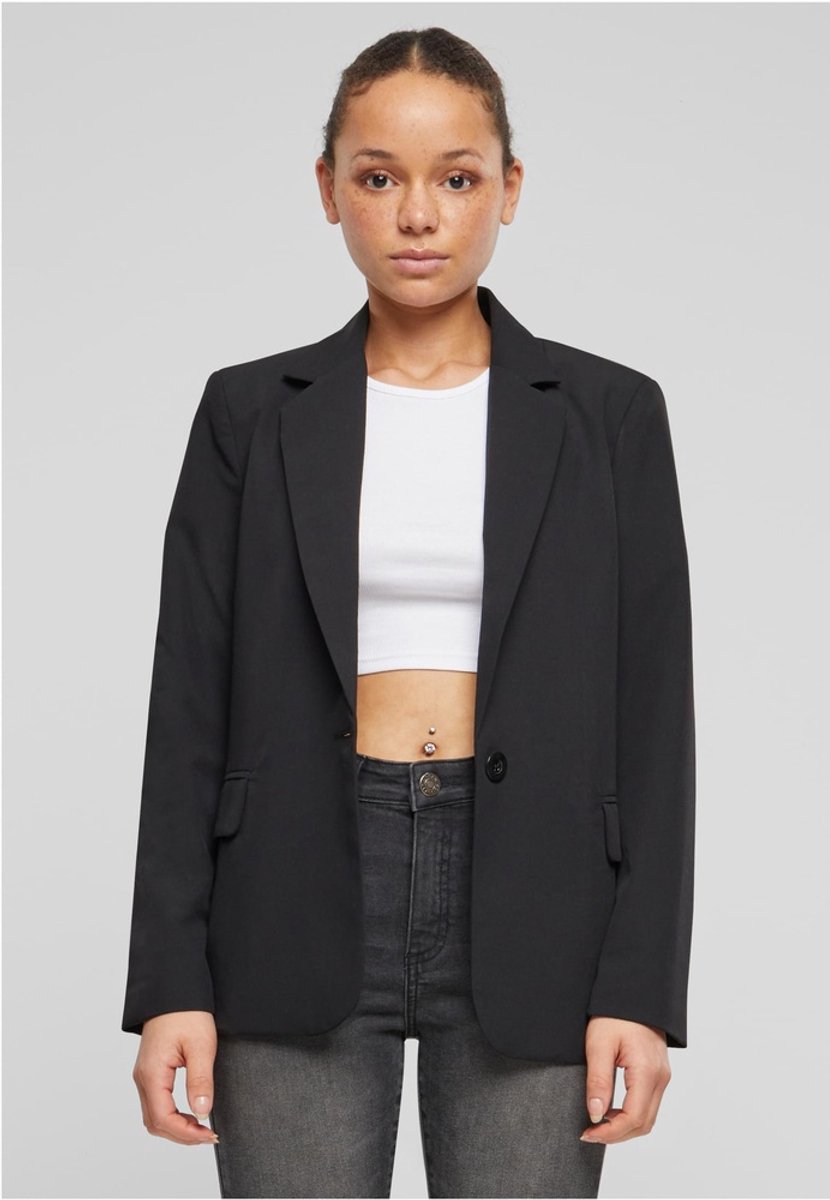 Urban Classics Ladies Basic Blazer Blazer L Zwart