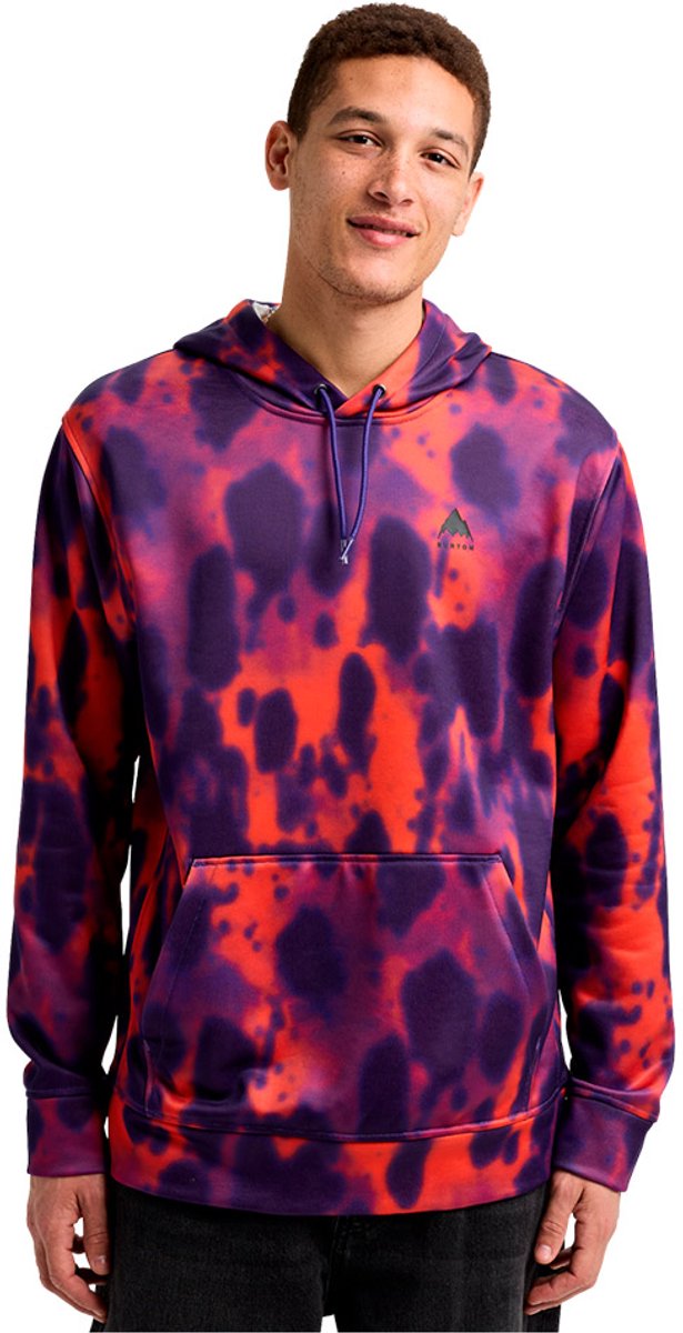 Burton Oak Hoodie Paars L Man