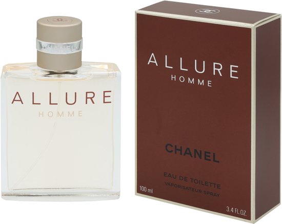 新品未開封 CHANEL ALLURE HOMME 100ml Chanel Allure Homme Eau de Toilette - Herenparfum met houtachtige