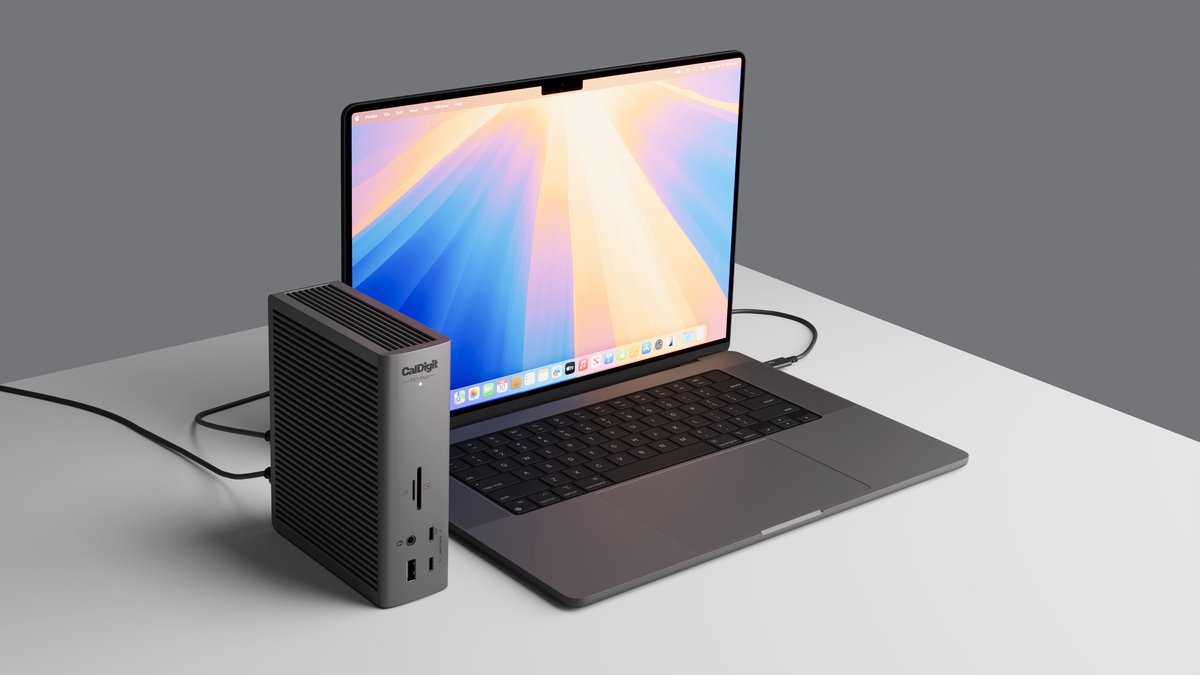 CalDigit TS5 Plus+ - Thunderbolt Station 5 Plus with 1m Thunderbolt 5 Cable thumbnail 6