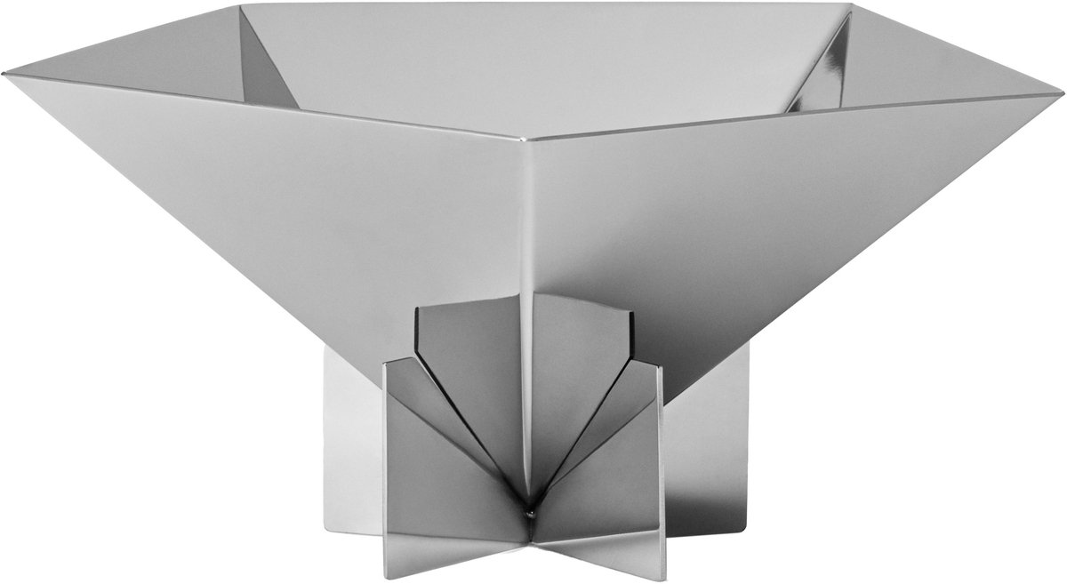 Fem Schaal Polished Stainless Steel