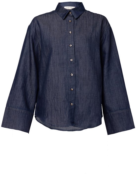 SURI FREY Leinenshirt SFY Freyday ( SW10061 ) - Chemise femme Blusen - bleu 500