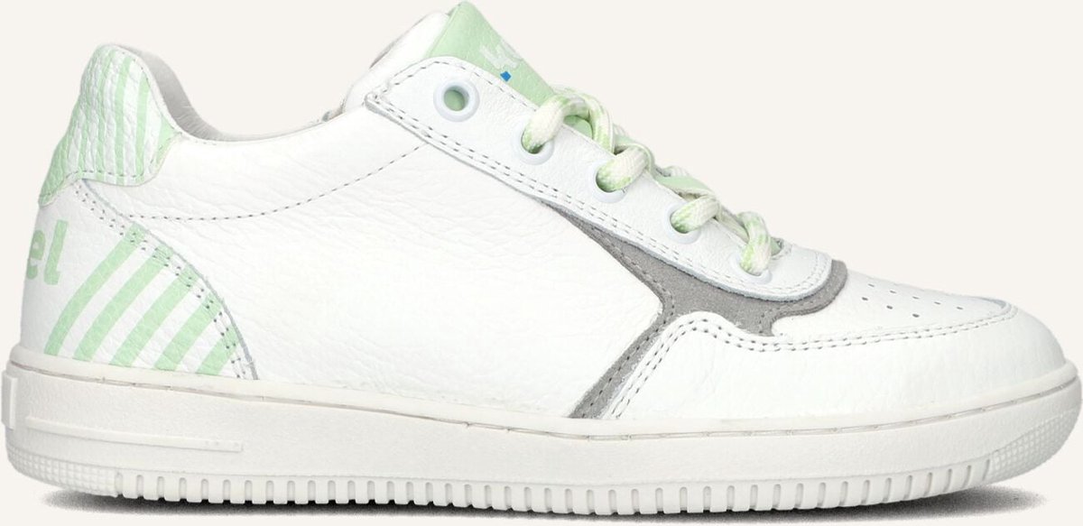 Koel4kids 23m003 Lage sneakers - Leren Sneaker - Meisjes - Wit - Maat 32