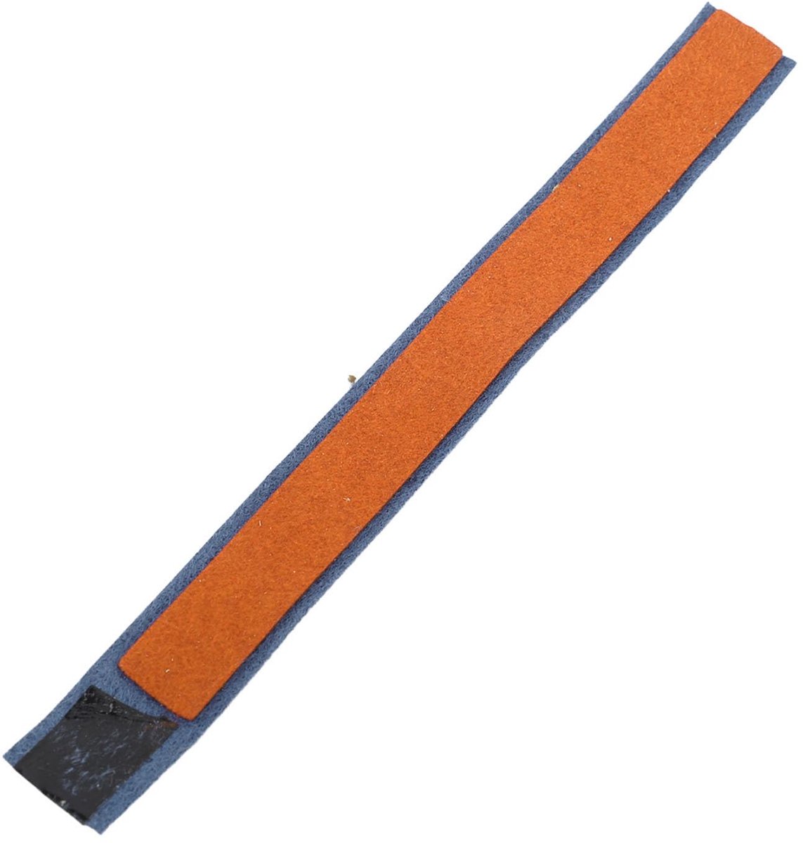 Auto Stuurwiel Topmarkering, Stuurwiel Middenlijn Markering Gepersonaliseerde Stijl Stuurwiel Topmarkering Vervanging voor Y (Blauw Oranje)