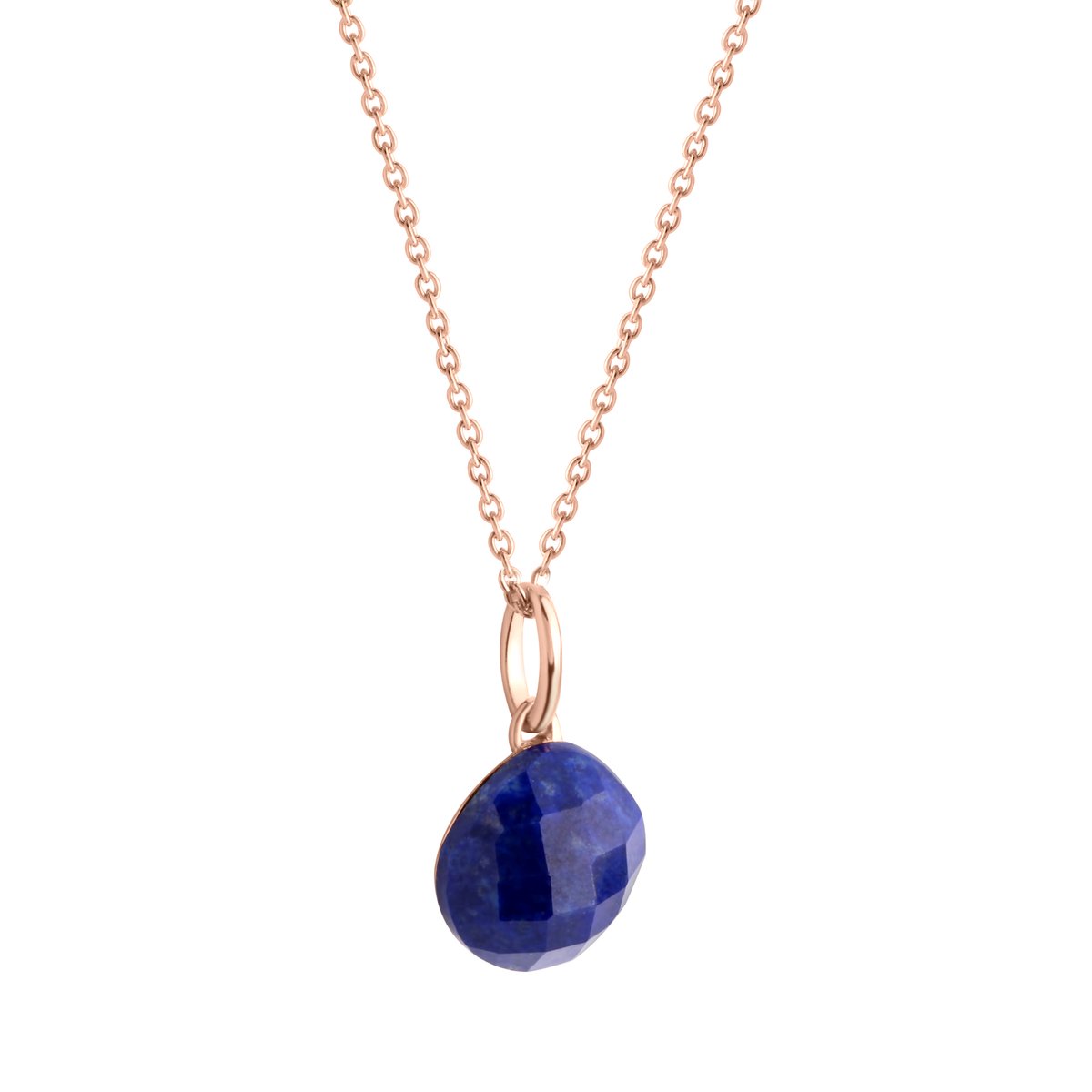 Jamelli Damen-Kette 925er Silber 1 Lapislazuli One Size 88396138