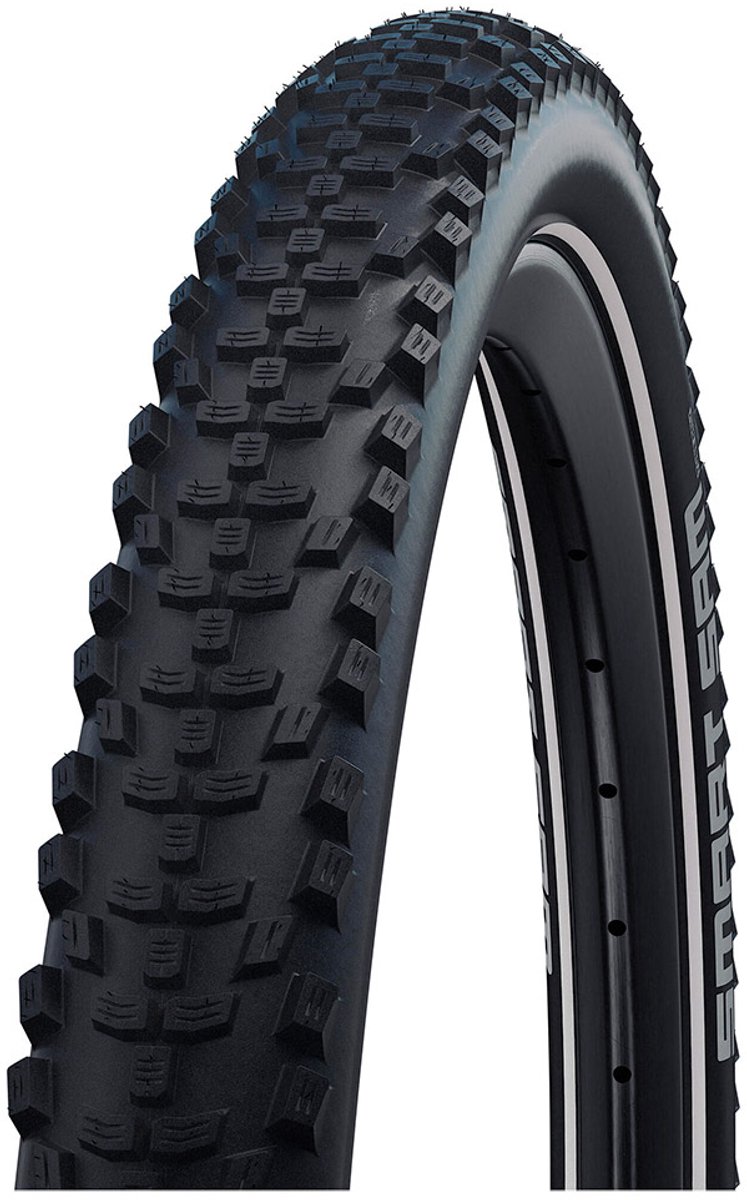 Schwalbe Smart Samoa Reflex Addix 27.5´´ X 2.10 Stijve Mtb-band Zwart 27.5´´ x 2.10