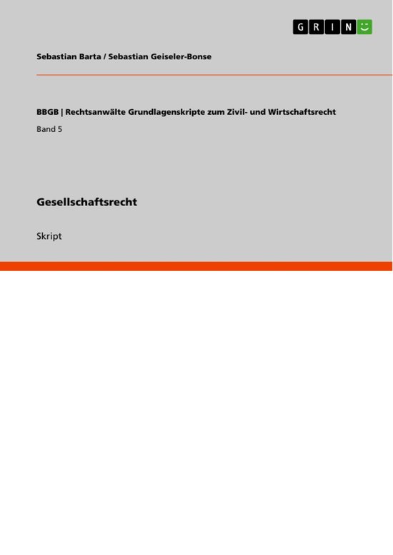 Gesellschaftsrecht - cover