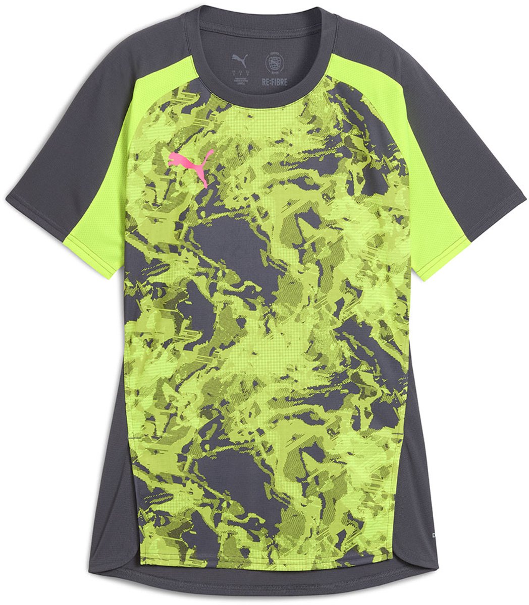 Puma Individualblaze T-shirt Met Korte Mouwen Vrouw Grijs
