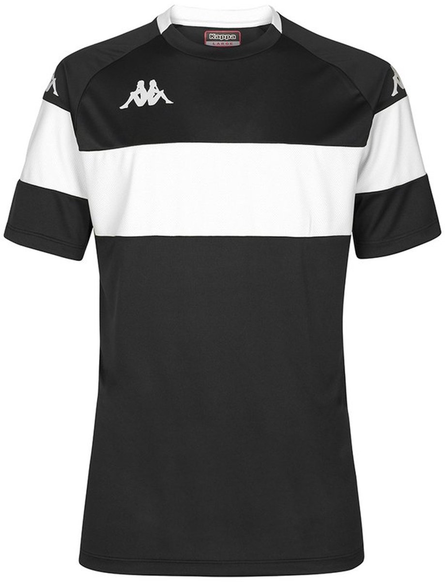 Kappa Dareto T-shirt Met Korte Mouwen Zwart S Man