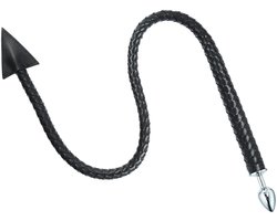 Kiotos - Buttplug en Zweep inéén - Devil Tail Buttplug en Gevlochten Singletail 2-in-1 -