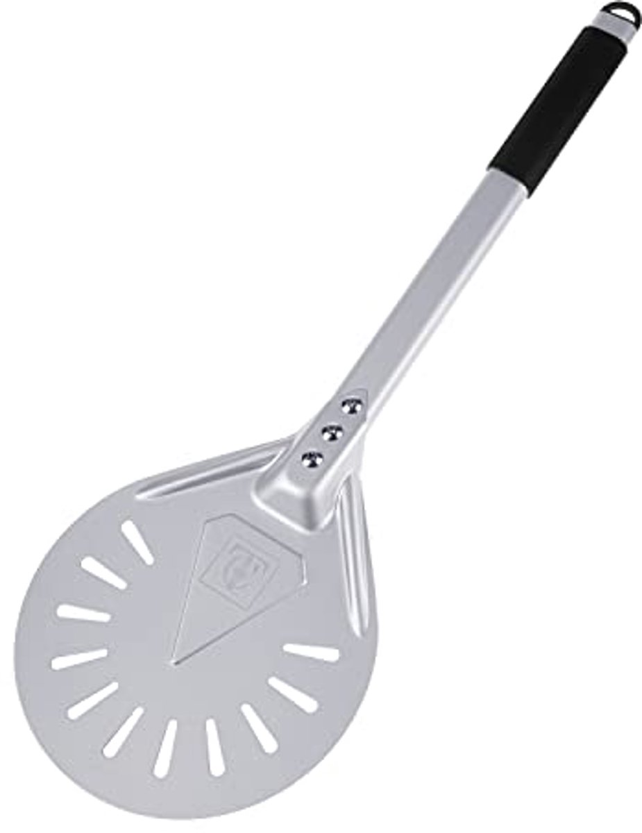 Premium Pizza Peel met Antislip Handgreep - 8 Inch Pizzapeddel voor Thuis Pizza Bakken