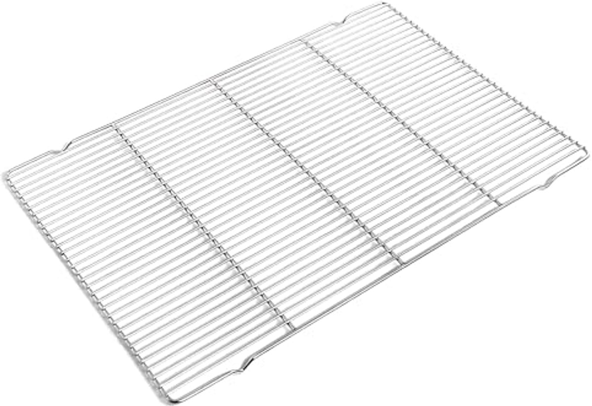 Draad Koelrekken 9.3" x 13.6" - Roestvrij Staal - Perfect voor Oven, Air Fryer en Instant Pot