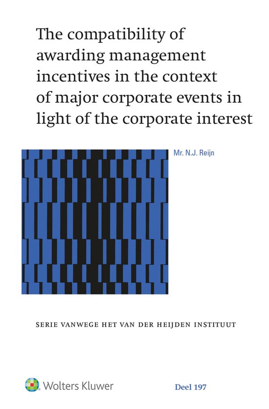 The compatibility of awarding management incentives - cover