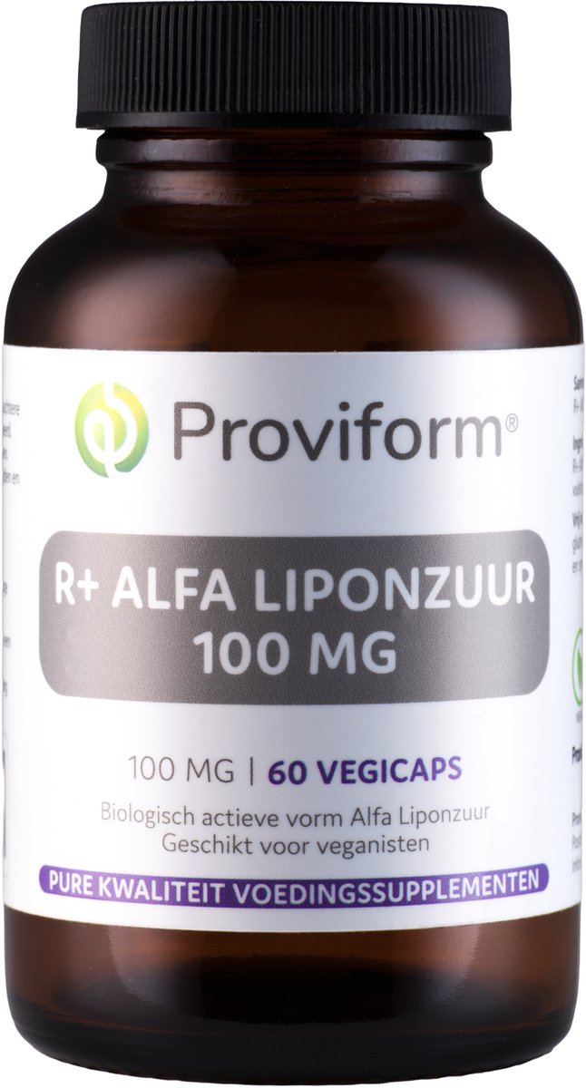 Proviform R+ Alfa liponzuur 100 mg 60 Vegetarische capsules