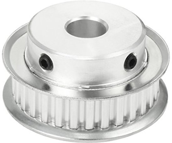 YSANO 1pcs GT2 2GT 30 Tanden Rondsel Tandriemschijf Boring 5/6/8/10/12mm for 6/10/30mm distributieriem Gebruikt In Lineaire 3D Printer Onderdelen (Color : 10mm, Size : 10mm