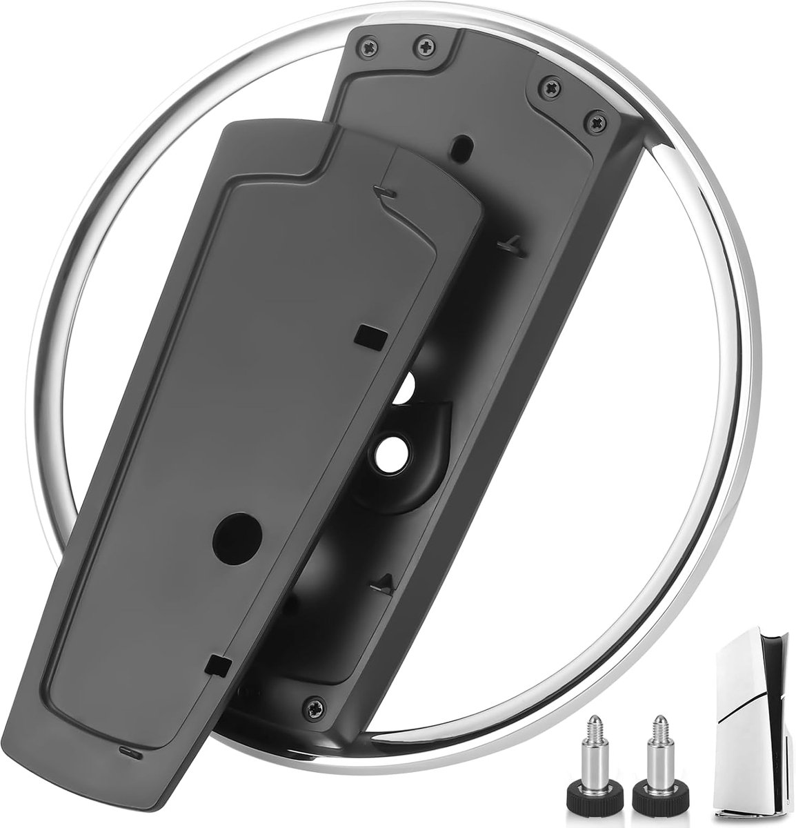 Inovra Plus - Verticale standaard voor PS5 Pro consoles voor PS5 Slim - Duurzaam design - Met anti-slip pads - Inclusief schroeven - Accessoires voor Playstation 5 - PS5 Slim Digitaal