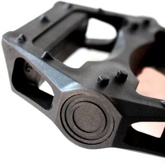 Fietspedalen L12 Extra Grip Antislip Zwart van B'twin — afbeelding 2