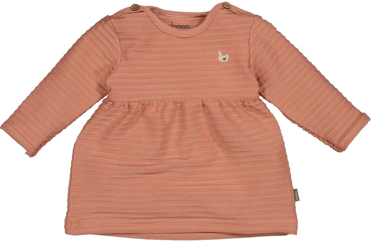 Bess Kleedje Cable Goose Powder Pink maat 68