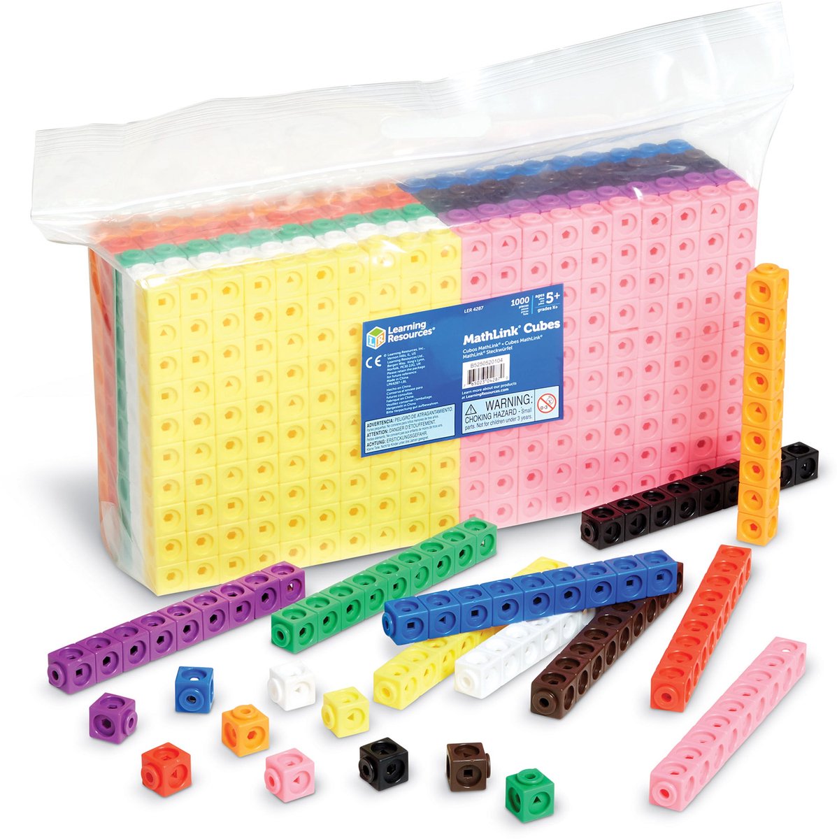 Mathlink® Cubes - Voordeel set van 1000 stuks
