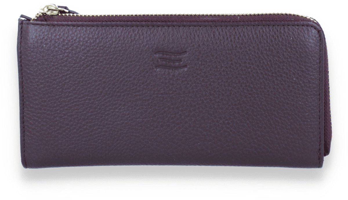 Crinkles Portefeuille Plume | Bordeaux | Maat: One Size